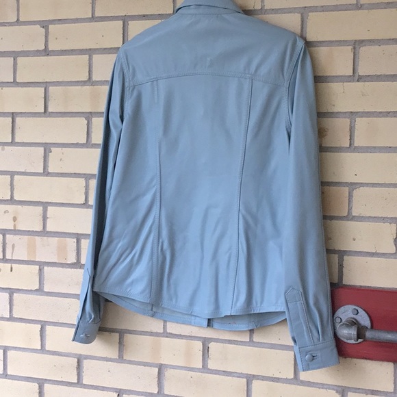 Uru Recoleta Leather Shirt Style Jacket - Picture 2 of 10